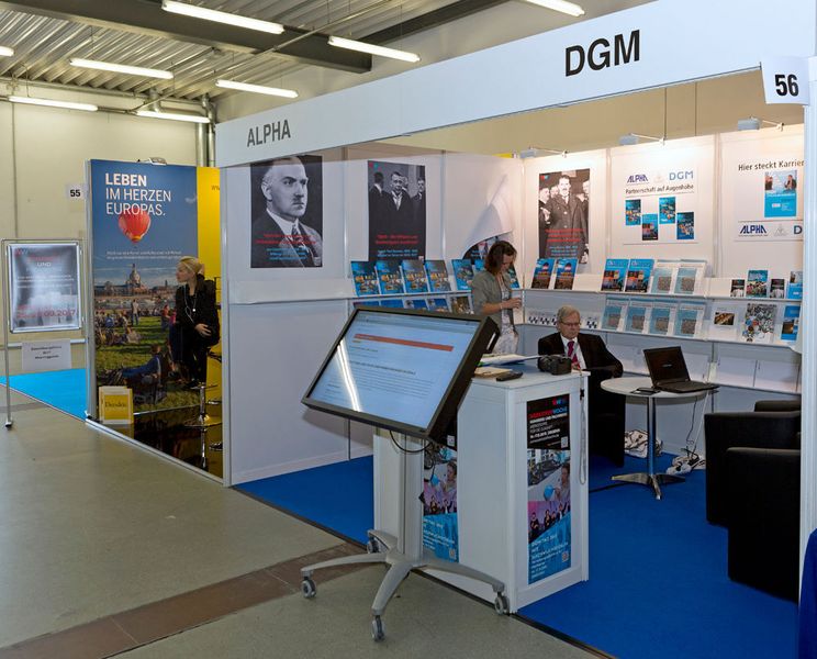 Eindrücke von der Werkstoffwoche Dresden 2015. (Bild: Werkstoffwoche Dresden)