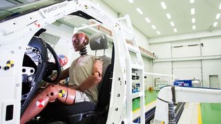 Mit seiner neuen Technik will Hyundai Mobis die Effizienz von Sicherheitseinrichtungen steigern.  (Hyundai Mobis)