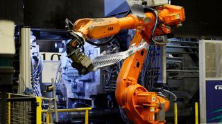 Strukturbauteil von Rheinmetall. (Fotostudio M42/Rheinmetall)