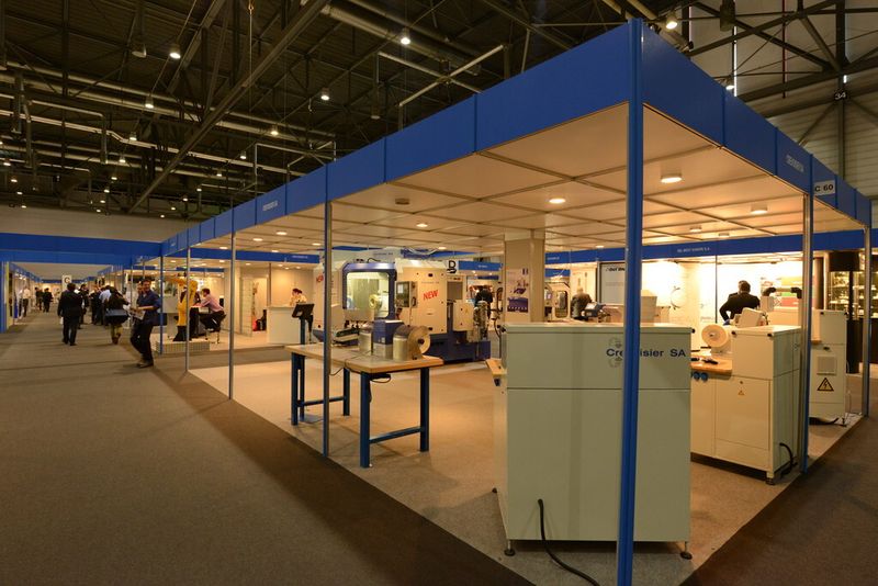 Der Crevoisier Messestand auf der letzten EPHJ-EPMT-SMT. (Bild: Crevoisier)