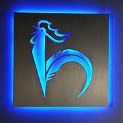 Mit stolzgeschwellter Brust: Hahn ist Sieger beim Service Award 2014!(Foto:  Rosenow)