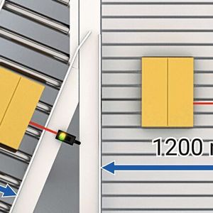 Die Sensoren verfügen über einen Schaltabstand von 50 bis 1500 mm.