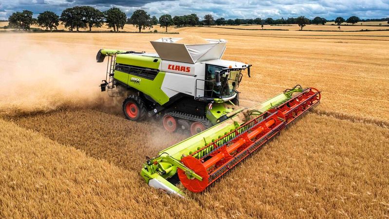 Claas is working on making its combine harvesters fit for refurbishment.(Image: Claas)