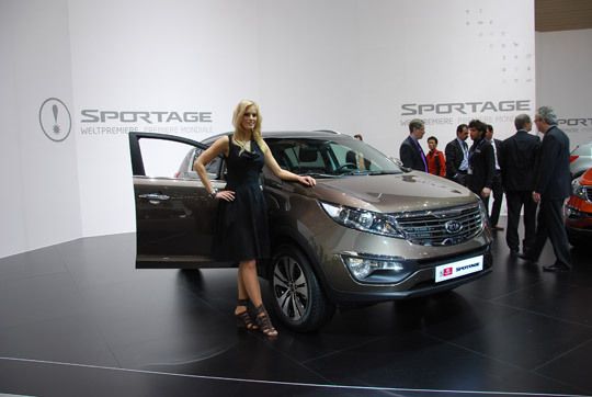 Das neue Kompakt-SUV Sportage aus dem Hause Kia ist der technische Zwillingsbruder des Hyundai iX35. (Archiv: Vogel Business Media)