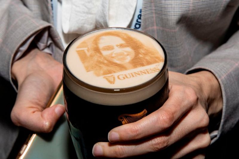 Der perfekte Schaum erlaubt auch diese Spielerei: Abbild... (Bild: Karl Hussey Photography 2024 - no repro fee)