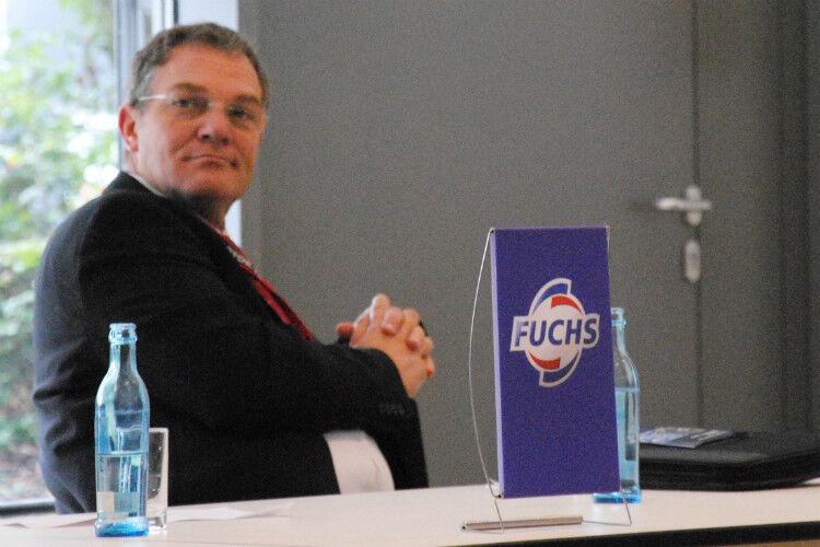 Dietmar von Fuchs Europe Schmierstoffe hat die Veranstaltung umfangreich unterstützt und ist der Gastgeber. (Foto: Baeuchle)