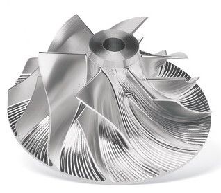 Turbolader Impeller. (Bild: Mikron)