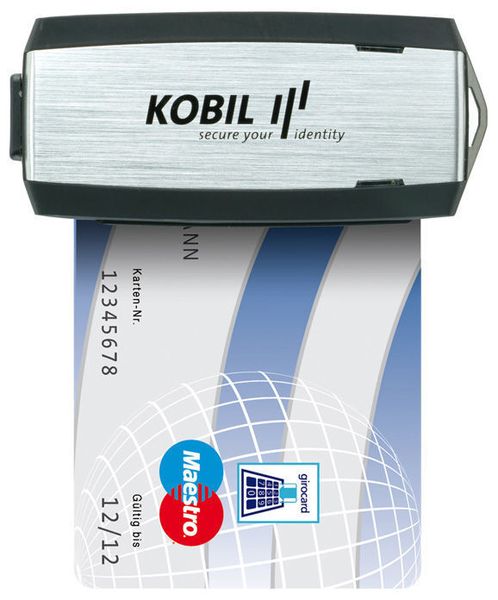 Kobils mIDentity ist ein installationsloser Smartcard-Leser mit verschlüsseltem Speicher im USB-Produktformat. Er soll eine hochsichere und einfache Kommunikation ermöglichen (Archiv: Vogel Business Media)