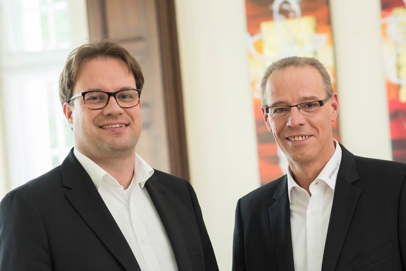 Marc Hurrrelman (l.) und Andreas Röthemeyer, die Midland IT im Jahr 2002 gegründet haben, führen nach wie vor die Geschäfte des Systemhauses. (Midland IT)