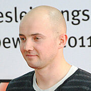 Witali Konanov belegte Platz eins beim Bundesleistungswettbewerb 2011 der Fahrzeuglackierer. (Baeuchle)