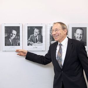 Nach 20 Jahren Leitung des IWF darf sich Konrad Wegener in die ehrwürdige Ahnenriege der IWF-Institutsleiter der ETH einreihen. (Bild:  Thomas Entzeroth)