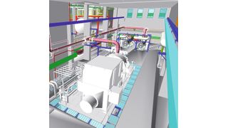 Caliqua erhielt den Auftrag zur Lieferung der kompletten thermischen Anlage und der Ferndampfleitung. (Bild: Calliqua)