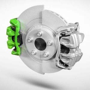 Der Green Electric Caliper sei optimal auf die Anforderungen modularer Fahrzeugplattformen abgestimmt.(Bild:  Continental)