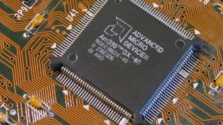 Ein Mikroprozessor von AMD der 386er-Serie.  (Bild: frei lizenziert)