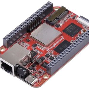 Das BeagleV-Fire von BeagleBoard.org ist eine kompakte Einplatinencomputer-Plattform für die Integration von Open-Source-Technologien in eingebettete Geräte. (Bild:  BeagleBoard.org)