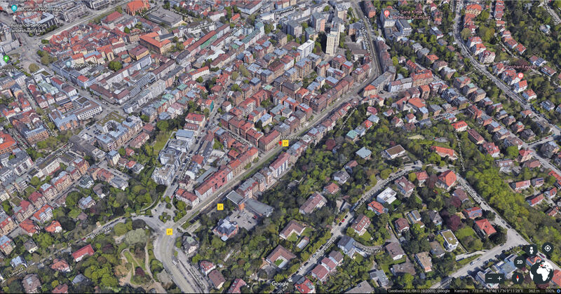 Platz 3: Stuttgart, Hohenheimer Straße, 69 µg/m³ Lesen Sie auch, wie Forscher Medikamente aus Abgasen  herstellen. (Bild: Google GeoBasis-DE/BKG (2009))