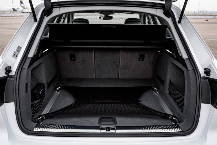 ... ebenso wie der 505 Liter große Kofferraum. (Foto: Audi)