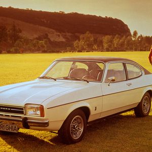 Mit 2,3-Liter- und 3,0-Liter-Sechszylinder-Maschinen und nobler Ghia-Vollausstattung klopfte der Ford bereits an der Tür der exklusiven Coupé-Liga von BMW oder Mercedes.(Foto:  Ford)