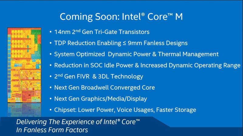 Für die jüngsten Intel-Chips: 14nm Tri-Gate Transistoren(der zweiten Generation) (Bild: Intel)
