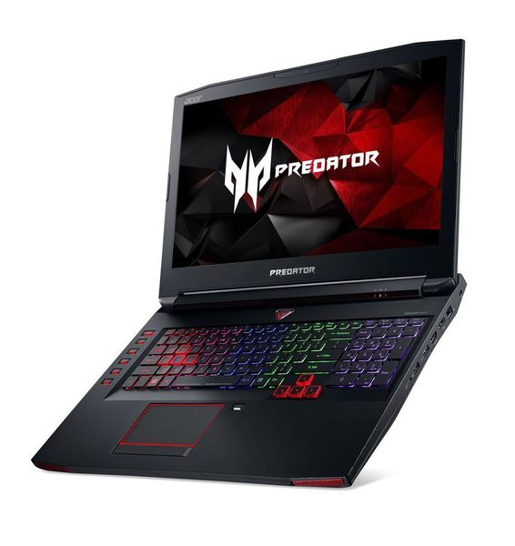 Die fünf verschiedenen Zonen der Tastatur der Predator-Notebooks lassen sich individuell beleuchten.  (Acer)