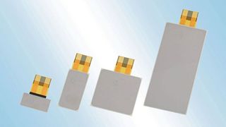 Diese Piezoelemente bringen fast jede Oberfläche zum Schwingen  – sogar Autoscheiben. (TDK Corporation)