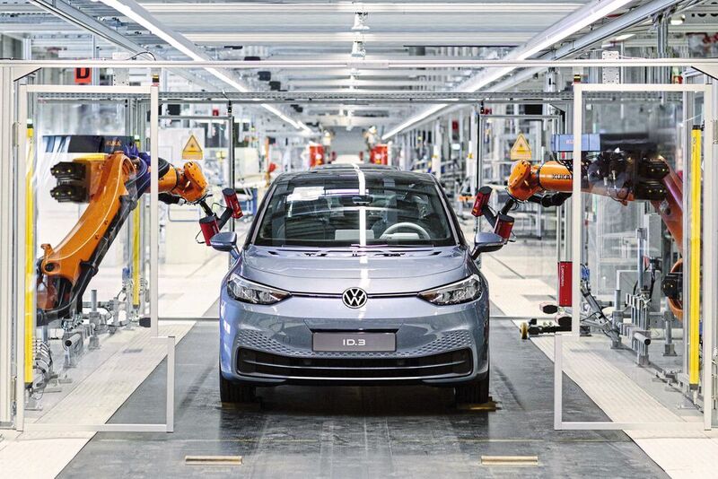 Beim ID 3 hat Volkswagen insbesondere bei der Software Anlaufprobleme.