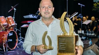 Ives Soldati de la société Witschi Electronic AG, a reçu le Grand Prix des Exposants 2017. (EPHJ-EPMT-SMT)