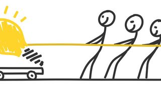 DevOps-Plattformen in der Cloud schicken sich an, die Software-Entwicklung umzukrempeln. Gut vorbereitet können Admins entsprechenden Strategien frohen Muts entgegen sehen. (Bild: WoGi, Fotolia)