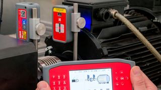 Mit dem LAS-Set kann der Anwender Wellenantriebe innerhalb von Sekunden perfekt ausrichten. (NSK)