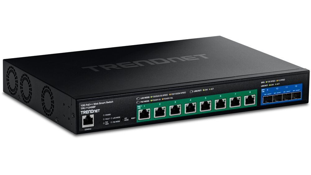 TPE-7124SBF: 10G PoE++ Web Smart Switch – Features & Specs