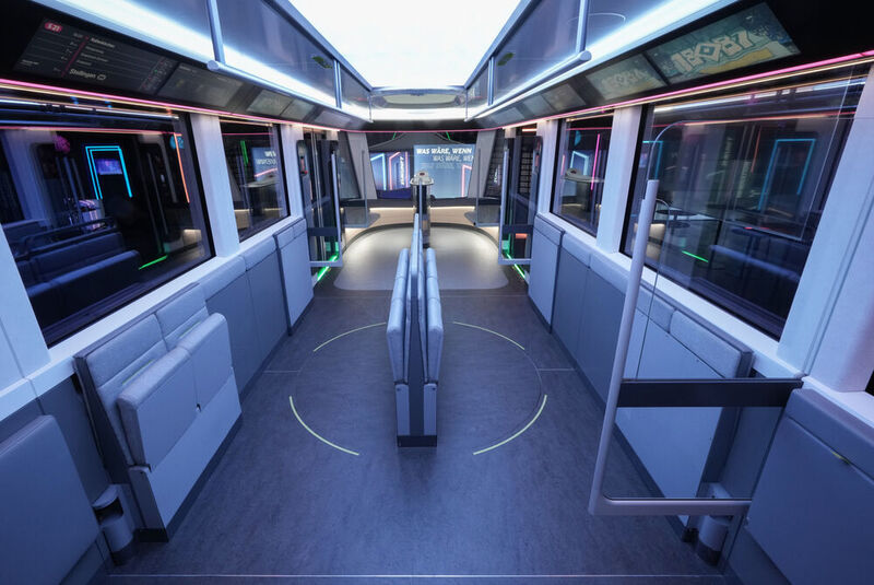 Eine Idee: Sitze, die sich flexibel an das Passagieraufkommen anpassen lassen. (Deutsche Bahn AG)