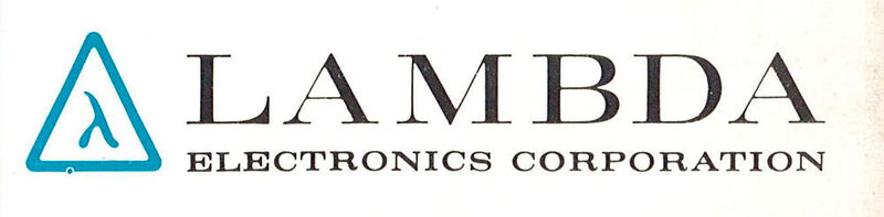 Bild 1: Lambda wurde 1948 in einer Hinterhofgarage in Queens gegründet. Das Logo basiert auf den griechischen Buchstaben Lambda und Delta, die in Lester Dubins Initialen zu finden sind. (Bild: TDK-Lambda)