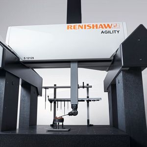 The Agility S range of CMMs combines a robust shop floor CMM platform with Revo 5-axis technology. (Source:  Renishaw)