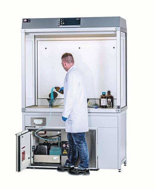 Entsorgungs-Unterbauschrank (Bild: Asecos, Stefan Gregor (Fotograf))