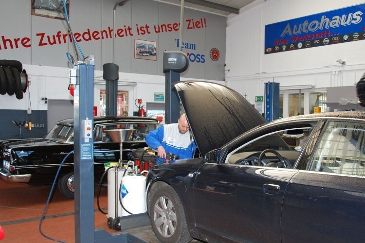 Das Leitbild der Freien Werkstatt: „Ihre Zufriedenheit ist uns wichtig.“ (Foto: Rubbel)