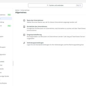 Unter "Allgemeines" hält die Ereignisprotokollierung die Benutzerdaten ein Jahr auf TeamViewer-Servern vor.(Bild:  Joos - TeamViewer)