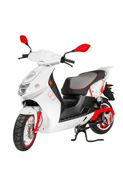 Die Höchstgeschwindigkeit des GO! 3.4 liegt bei 80 bis 85 km/h. Bei einer Durchschnittsgeschwindigkeit von 60 km/h ist ein erneutes Laden nach 50 bis 70 km notwendig, das Drehmoment liegt bei 114 Nm. (Bild: Govecs)