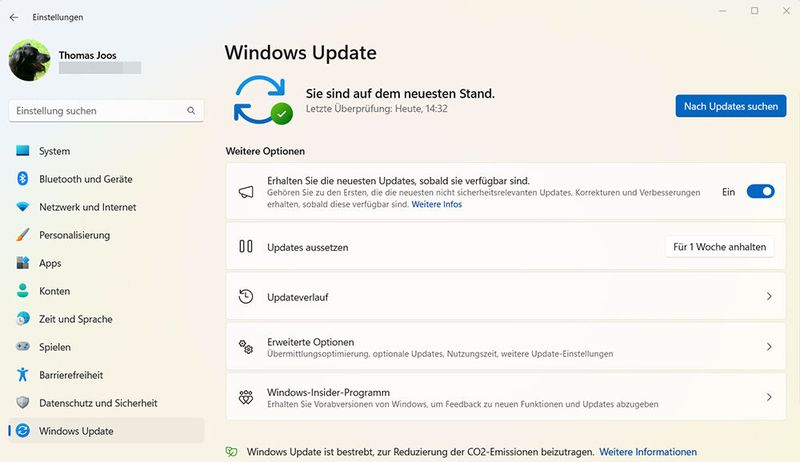 Die Verfügbarkeit von Windows-Updates lässt sich beschleunigen. (Bild: Joos - Microsoft)