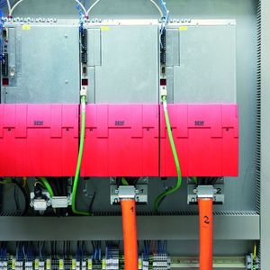 Ausbaubar: modulares Servosystem.