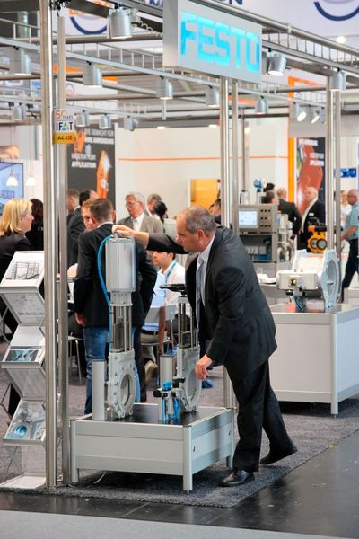 Impressionen von der Ifat 2016. Weitere Bilder, News, Fachberichte und Produktmeldungen rund um das Thema Wasser/Abwaser finden Sie auf unserer Themen-Seite unter www.process.de/wasser_abwasser/. (Ernhofer/PROCESS)