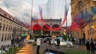 Mercedes war 2021 prominent auf dem Odeonsplatz vertreten. (Bild: IAA Mobility)