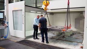 Setting up the FZP42 at Schütz (Source: Zimmermann)