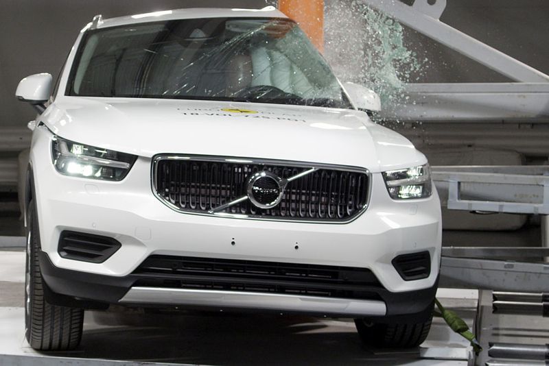 Der Kompakte erhielt genau wie der Volvo XC40 ... (Bild: Euro-NCAP)