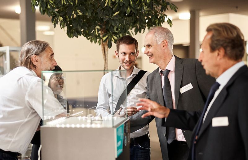 Célébration des 50 ans de la montre à quartz au CSEM. (CSEM)