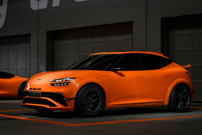 Ob die Kunden anspringen, wird sich spätestens 2025 zeigen, wenn der GV60 Magma auf den Markt kommt. (Bild: Genesis)