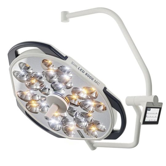 Die neuen Sim-LED-8000-Leuchten sind für alle OP-Disziplinen geeignet. Die neuen Sim-LED-8000-Leuchten sind für alle OP-Disziplinen geeignet.