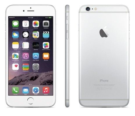 Red Dot Award 2015 iPhone 6 Plus, Apple: Mit Maßen von rund 158 × 78 mm und einer Bildschirmgröße von 5,5” kommt das iPhone 6 Plus nahe an den Betrachtungskomfort eines Tablets heran. Das hochwertige Retina-HD-Display weist mit 1.300:1 einen sehr hohen Kontrastwert auf. Die Standard-Apps sind an die Bildschirmgröße angepasst und zeigen im Querformat mehr Menüoptionen an. Das Gehäuse aus eloxiertem Aluminium bildet mit seinen abgerundeten Kanten eine optisch nahtlose Einheit mit der Glasoberfläche des Displays. Trotz großer Bildschirmmaße ist das Smartphone nur 7,1 mm stark bei einem Gewicht von 172 Gramm.  Begründung der Jury »Das 5,5”-Retina-HD-Display des iPhone 6 Plus beeindruckt mit überzeugendem Bild- schirmkomfort. Das edle wie hochwertige Erscheinungsbild begeistert in technischer Hinsicht wie in seiner Ästhetik.« (Bild: Red Dot)