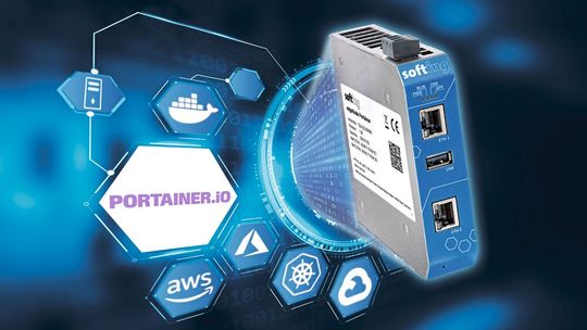 Edgenode Portainer bietet sicheres, skalierbares Container-Management für den industriellen Edge-Bereich.(Bild:  Softing Industrial)
