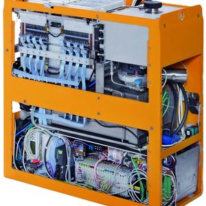 Die Direktmethanol-Brennstoffzelle wurde bereits erfolgreich mit deichselgeführten Elektrostaplern und -hubwagen im kleinen Leistungsbereich getestet. Bild: Jungheinrich