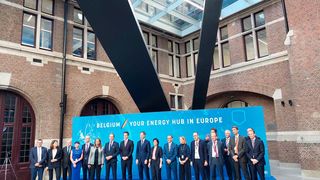 Vorstellung der überarbeiteten Wasserstoffstrategie im Hafenhaus des Port of Antwerp-Bruges (Bild: Port of Antwerp-Bruges)